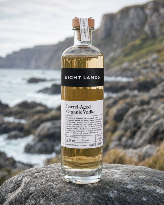Eightlands Barrel-Aged Organic Vodka